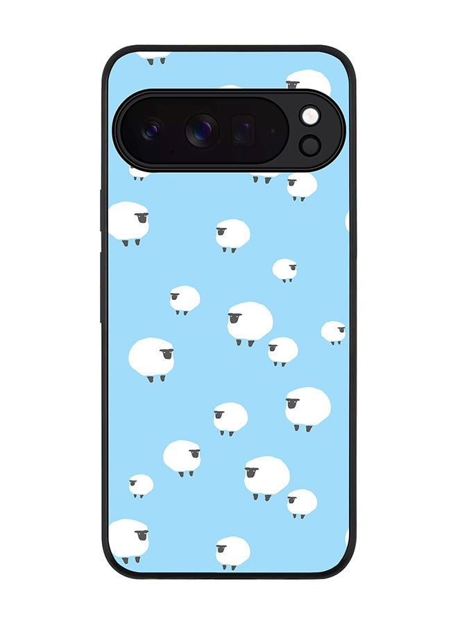 For Google Pixel 10 Pro XL Case,Slim fit Camera Protection, Shockproof Thin Phone cover  - Counting Sheep